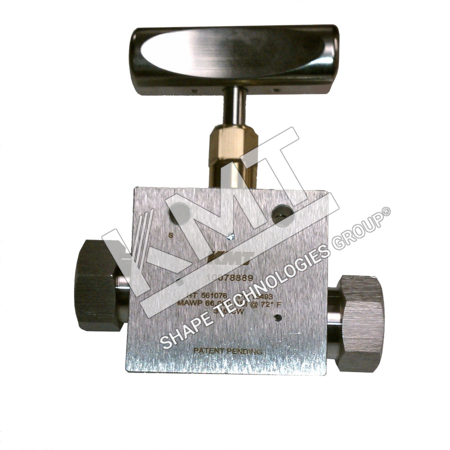 Hand Valve Assembly, HP, Straight, 2-Way, 60K, KMT WATERJET PART